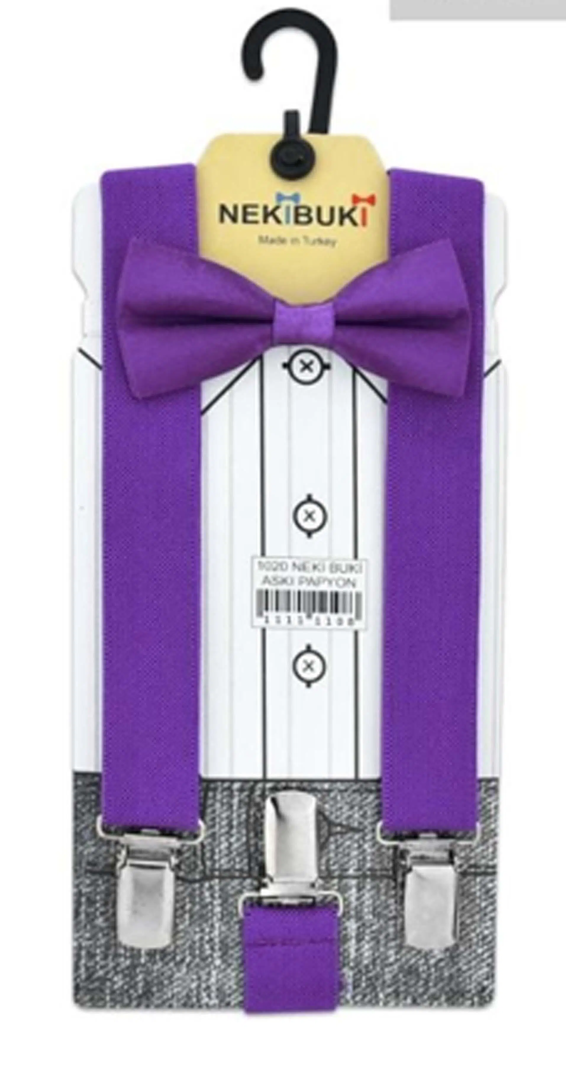 23 NİSAN 29 EKİM ÇOCUK OKUL PAPYON PANTOLON ASKI SETİ - MOR