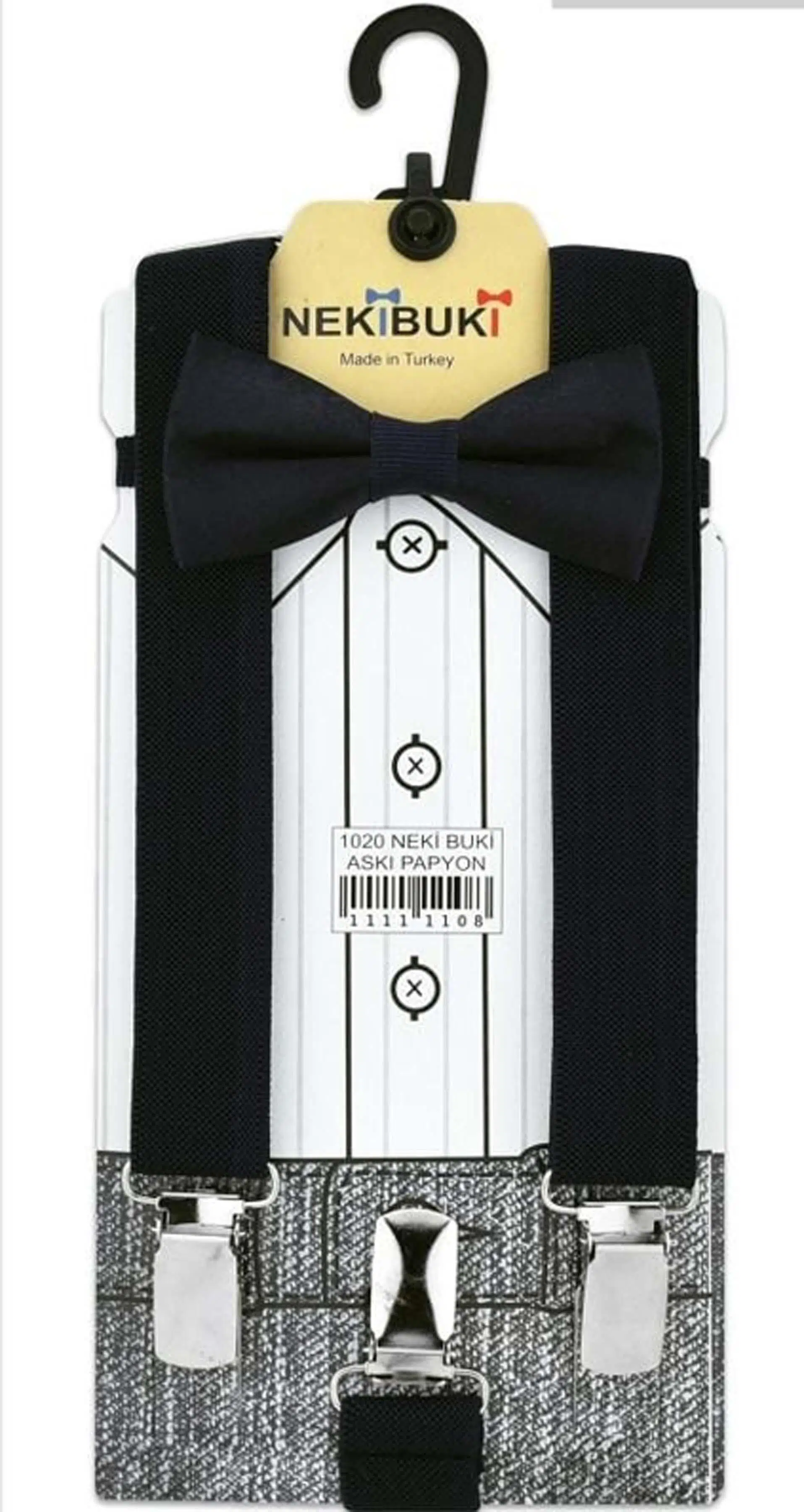 23 NİSAN 29 EKİM ÇOCUK OKUL PAPYON PANTOLON ASKI SETİ - Siyah